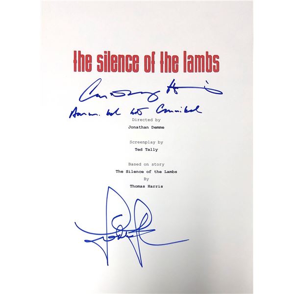 Autograph Signed Silence of the Lamb Script Cover