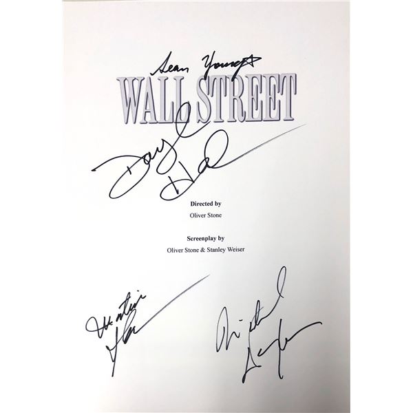 Autograph Signed Wall Street Script Cover