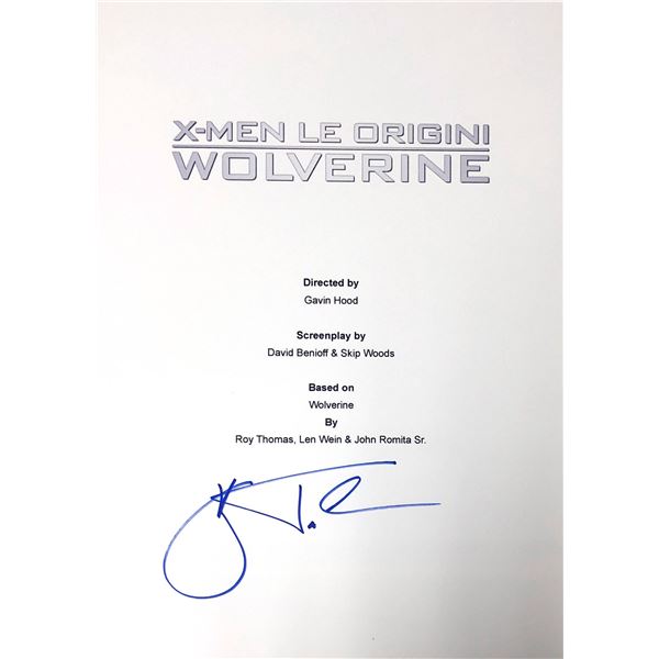 Autograph Signed Wolverine Script Cover