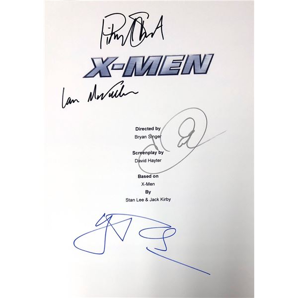 Autograph Signed Xmen Script Cover