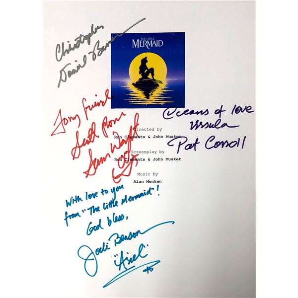 Autograph Signed Little Mermaid Script Cover