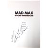 Image 1 : Autograph Signed Mad Max Beyond Thunderdome Script Cover