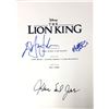 Image 1 : Autograph Signed Lion King Script Cover