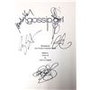 Image 1 : Autograph Signed Gossip Girl Script Cover