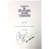 Image 1 : Autograph Signed Nightmare Before Christmas Script Cover