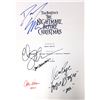 Image 1 : Autograph Signed Nightmare Before Christmas Script Cover