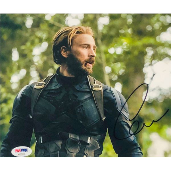Chris Evans Autographed Signed Photo
