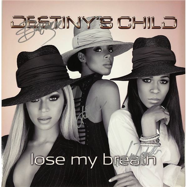 Signed Destiny Child Lose My Breath Vinyl