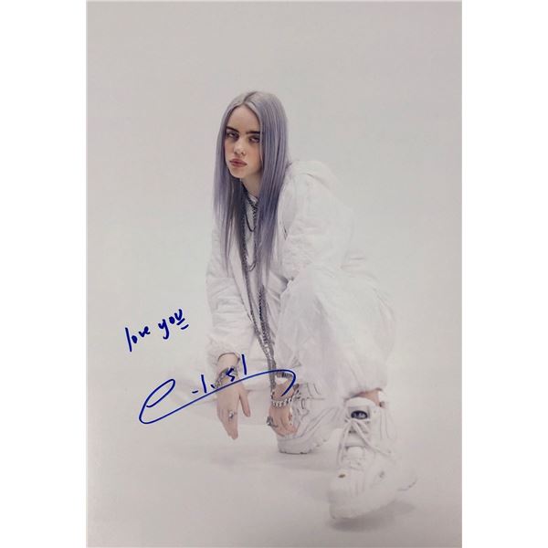 Billie Eilish Signed Photo
