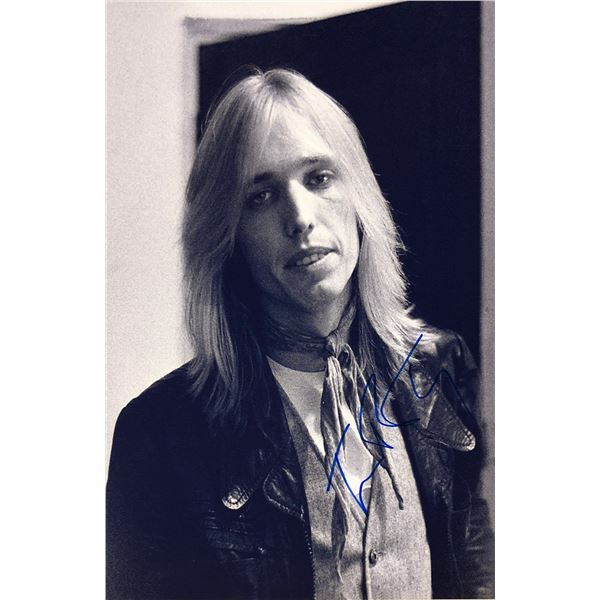 Tom Petty Signed Photo