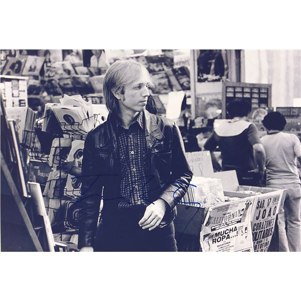 Tom Petty Signed Photo