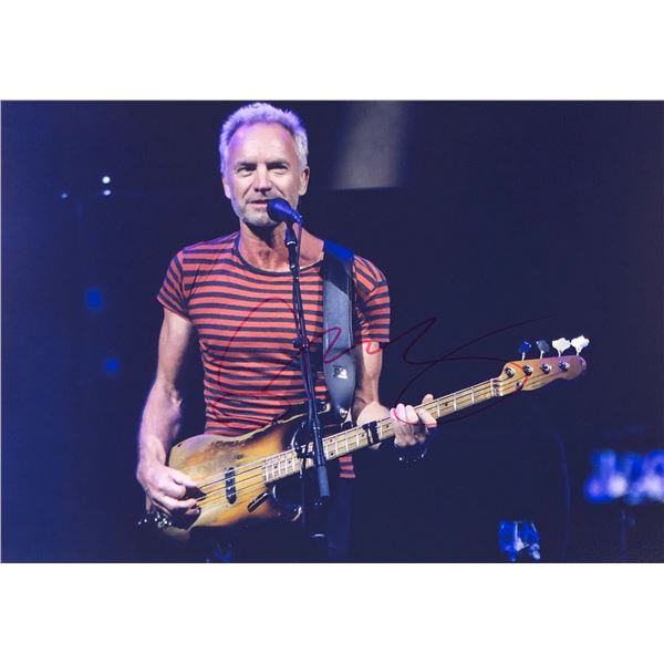 Sting Signed Photo