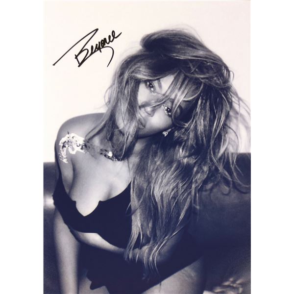 Beyonce Signed Photo