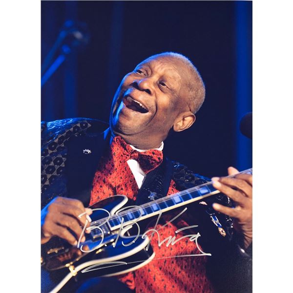 BB King Signed Photo