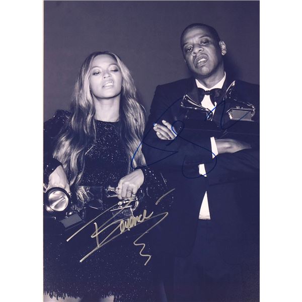 Beyonce Jay Z Signed Photo