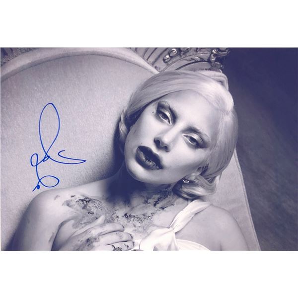 Lady Gaga Signed Photo