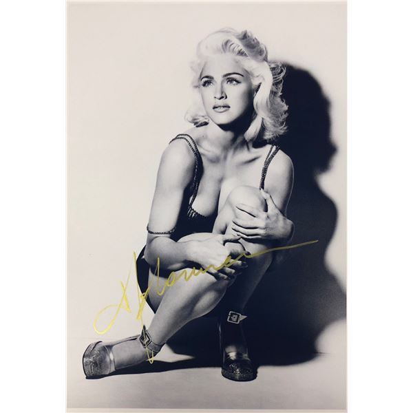 Madonna Signed Photo