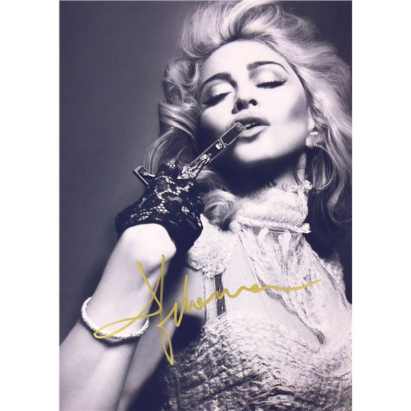 Madonna Signed Photo