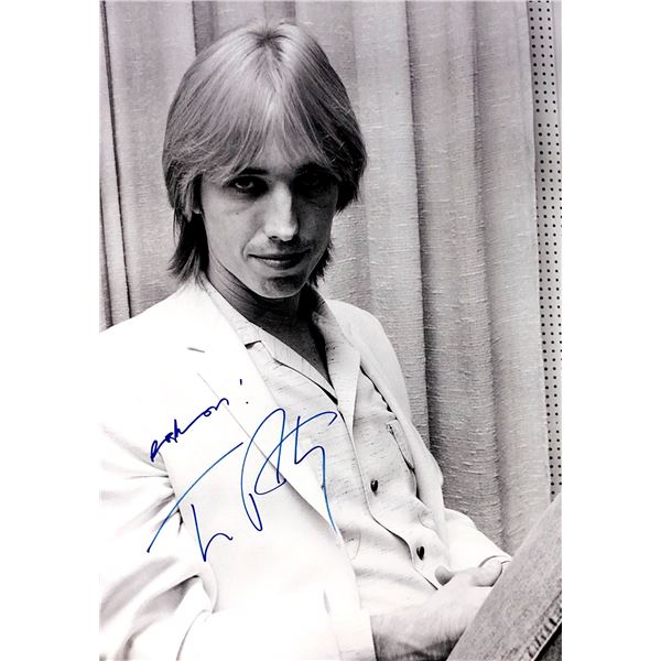 Tom Petty Autograph Signed Poster