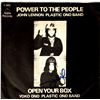 Image 1 : SUPER RARE John Lennon Autographed Signed Single Power To the People Vinyl