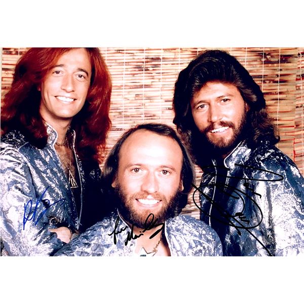 Bee Gees Autograph Signed Photo