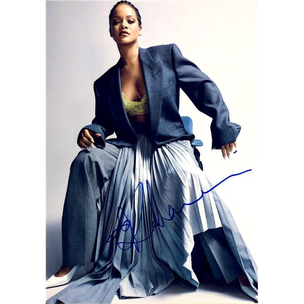 Rihanna Autograph Signed Photo