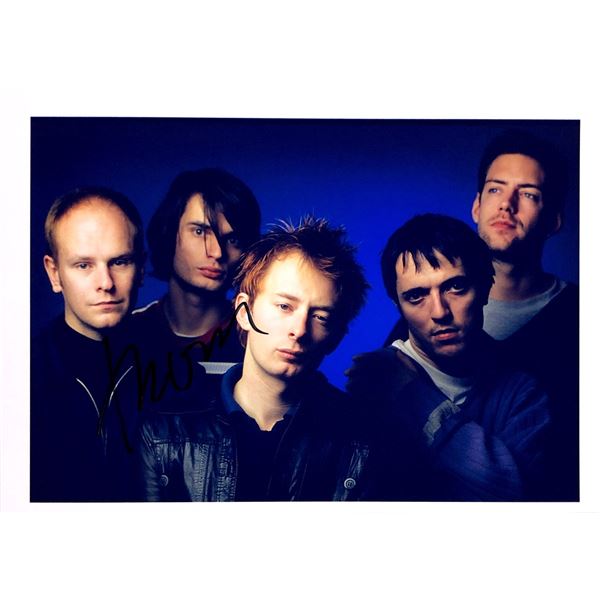 Radiohead Autograph Signed Photo