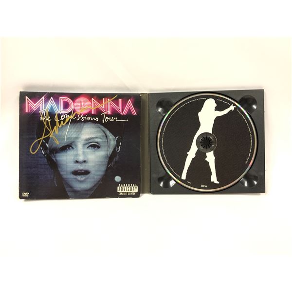 Madonna Autograph Signed The Clone Sidious Tour DVD