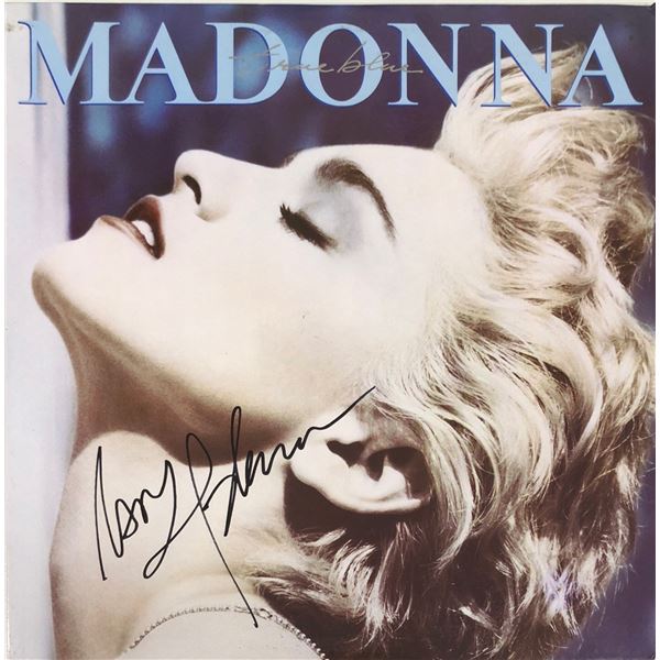 Madonna Autograph Signed True Blue Vinyl