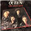 Image 1 : Roger Taylor Autograph Signed Queen Createst Hits Vinyl