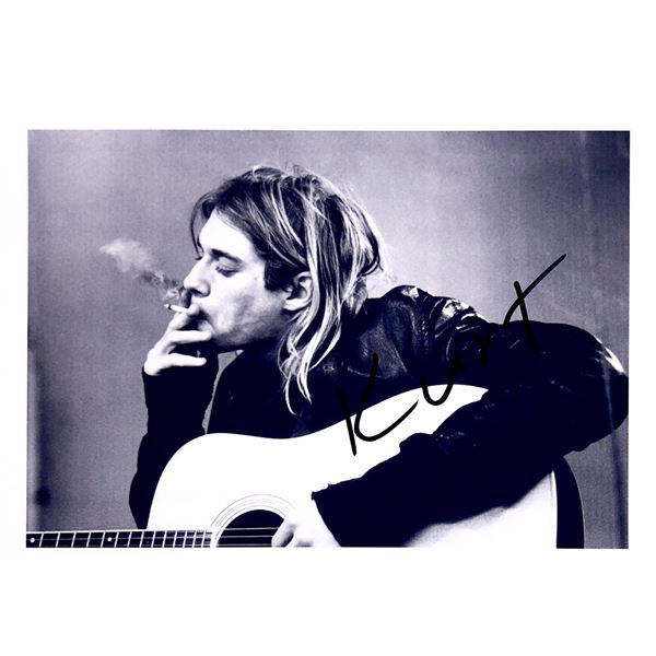 Nirvana Autograph Signed Photo