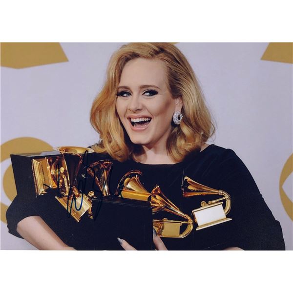 Adele Photo Autograph