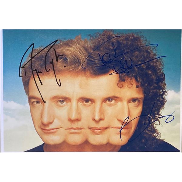 Queen Photo Autograph Signed