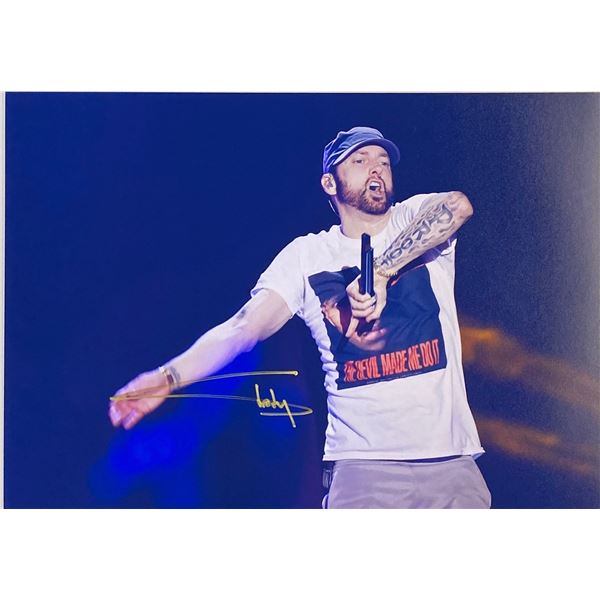 Eminem Photo Autograph Signed