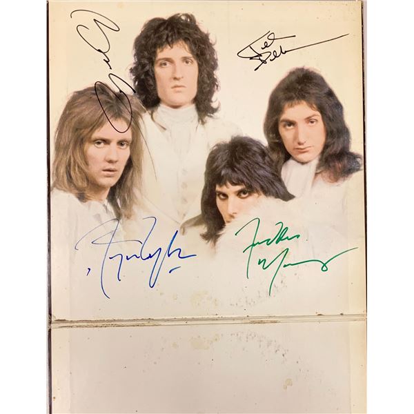 Autograph Signed Queen II Vinyl