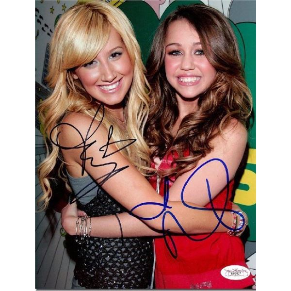 Autograph Signed Miley Cyrus Photo
