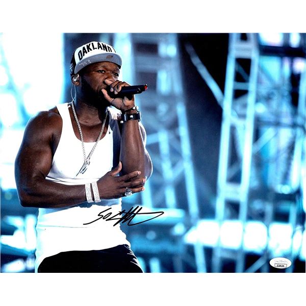 Autograph Signed 50 Cent Photo