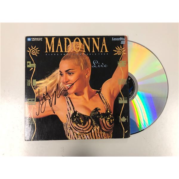 Autograph Signed Madonna Vinyl