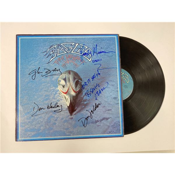 Autograph Signed Eagles Vinyl