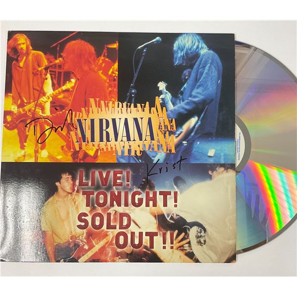 Autograph Signed Nirvana Vinyl