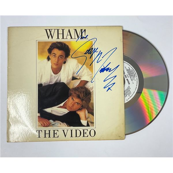 Autograph Signed WHAM Video Vinyl