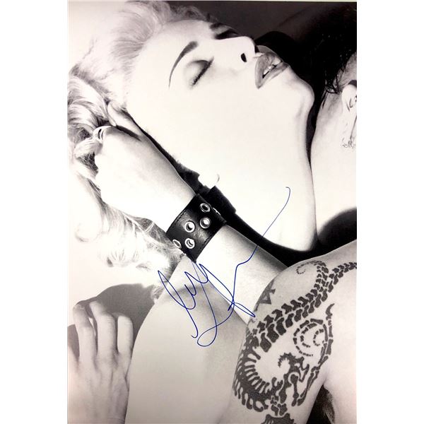 Autograph Signed Madonna Poster