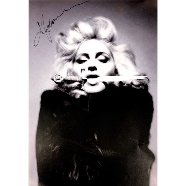 Autograph Signed Madonna Poster