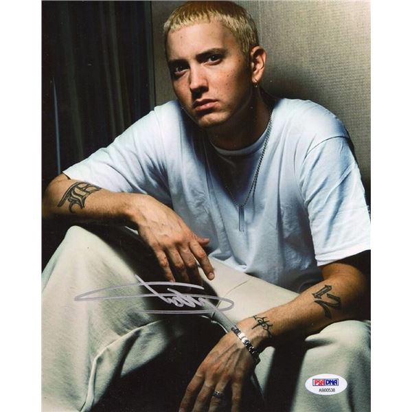 Autograph Signed Eminem Photo