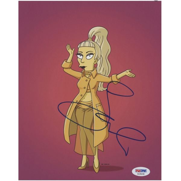 Autograph Signed Lady Gaga Photo