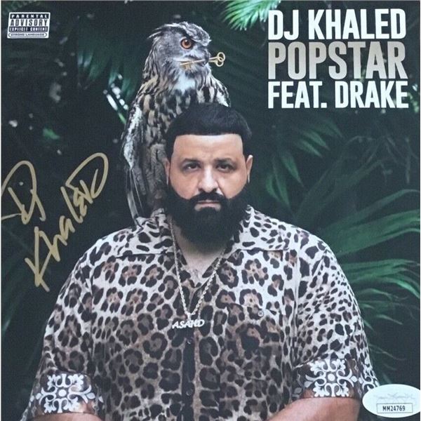 Autograph Signed DJ Khaled CD