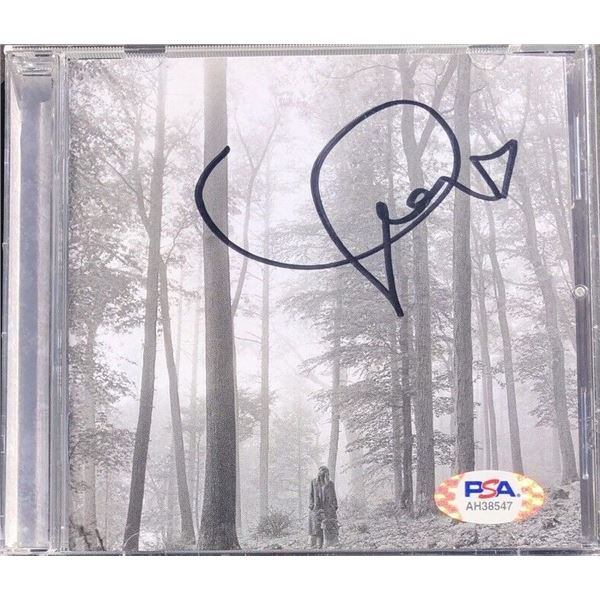 Autograph Signed Taylor Swift CD