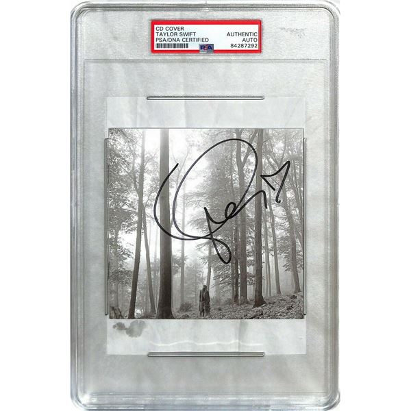 Autograph Signed Taylor Swift CD