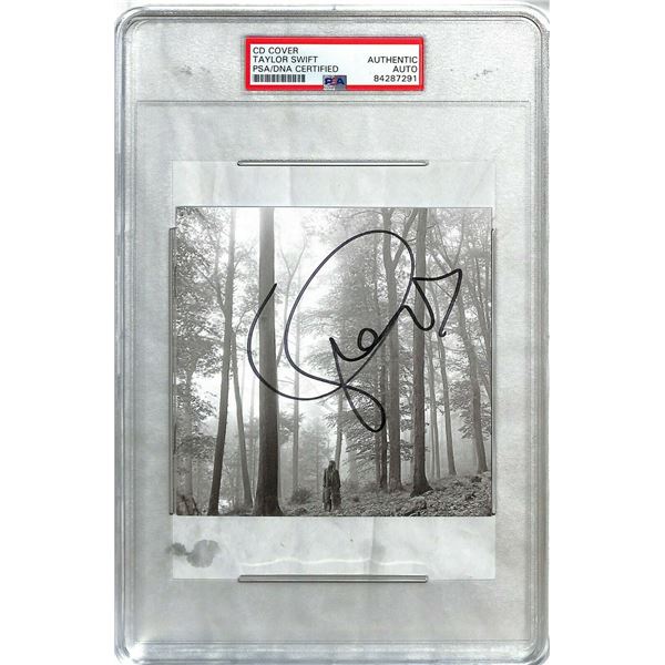 Autograph Signed Taylor Swift CD