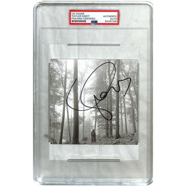 Autograph Signed Taylor Swift CD